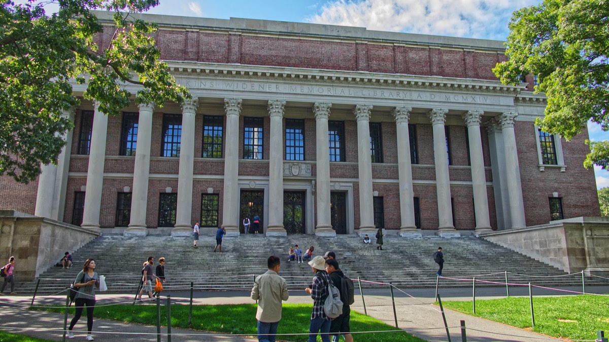 Widener Library at Harvard University